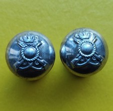 Bottonii A Vite Per Berretto Regio Esercito Vintage Fanteria