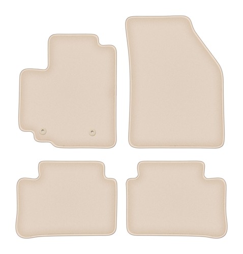 Set tappetini moquette beige