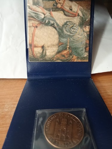 Medaglia celebrativa 500 anni - medaglia,