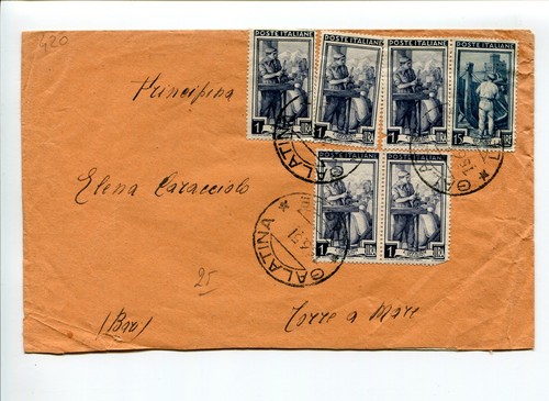 1951 italia lavoro galatina - 1951, al