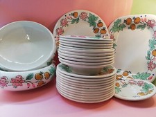 Richard Ginori MONDOVÌ DECORO MELOGRANO SET 26 PIATTI CIOTOLA PIATTO VINTAGE 