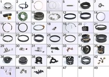 Obiettivo Nikon AFS Nikkor 18-70mm 3.5-4.5G Part ring board gear motor lens flex