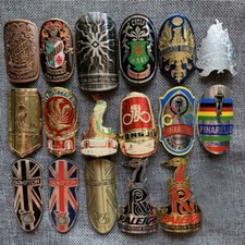 Distintivo testa bici metallo