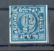 Bavaria Stamp Numerator Omr