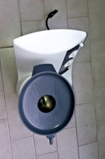 VORWERK BIMBY TM21 SCOCCA BIANCA +COLTELLO SPATOLA+FARFALLA+BICCHIERINO NUOVI