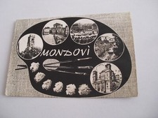 Cuneo - Mondovì + tavolozza pittore - spedita f. g. franc parz asp 