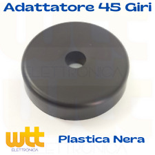 ADATTATORE CENTRATORE 45 GIRI GIRADISCHI PER DISCHI IN PLASTICA