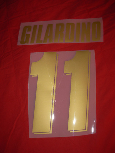 Kit gilardino oro maglia - 11,