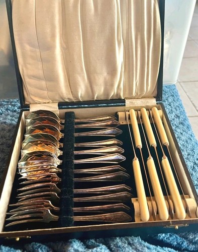 Sheffield epns argentato - argentato, set