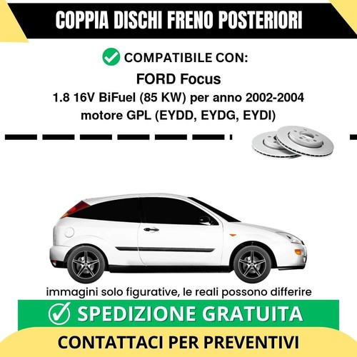 Coppia dischi freno posteriori - coppia,