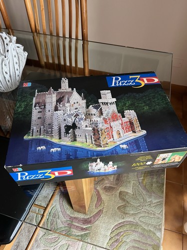 Puzzle alpine castle - 3d, "alpine