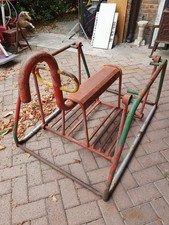 Giostra dondolante in ferro - anni 50