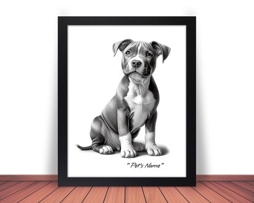 Quadro foto cucciolo - , bull