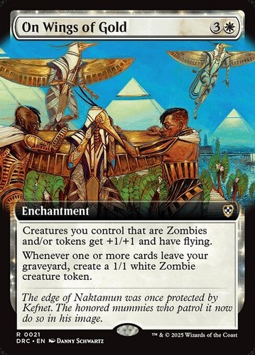 Mtg wings gold exc - of,