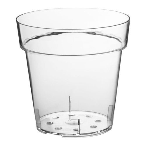 Vaso per orchidee tondo - vaso,