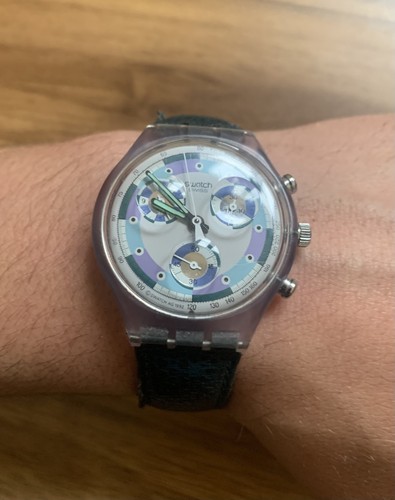 Swatch chronograph greentic - chronograph,