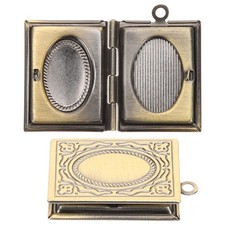  2 Pcs Medaglione Per Foto