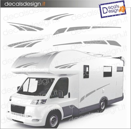 Kit adesivi camper benimar - adesivi,