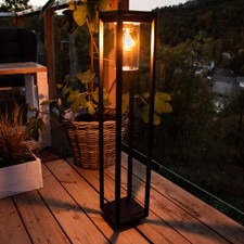 Lampada Da Giardino A LED Nera
