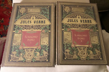 libri Il vulcano d'oro di  Jules Verne collezione HETZEL 2021 volume I e II
