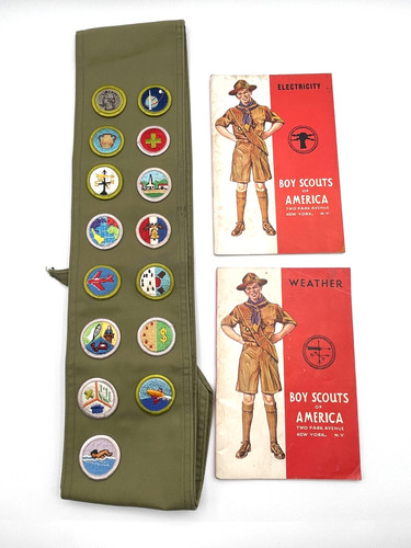 Distintivo vintage boy scouts - boy,