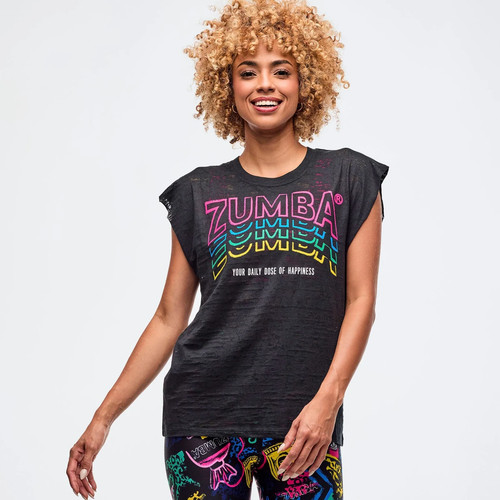 Zumba sizzlin muscle tank - sizzlin',