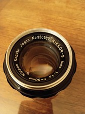 Obiettivo Nikkor-S  1:1.4 f=50