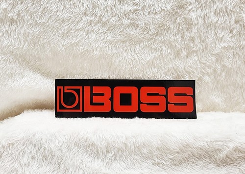 Adesivo boss roland arancione - adesivo,