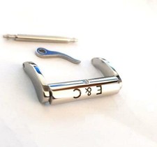 EBERHARD fibbia ORIGINALE steel buckle 14mm boucle hebilla Dornschließe *NEW