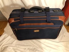 Valigia Trolley Tessuto Luigi Rossi International Vintage 88x44x25 cm Anni 70/80