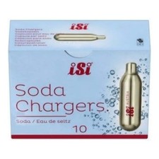 Cartucce per Sifone Soda Seltz Isi 10 pz Bombolette Ricarica Soda