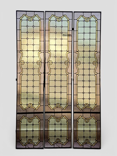 Tre vetrate cattedrale - vetrate,