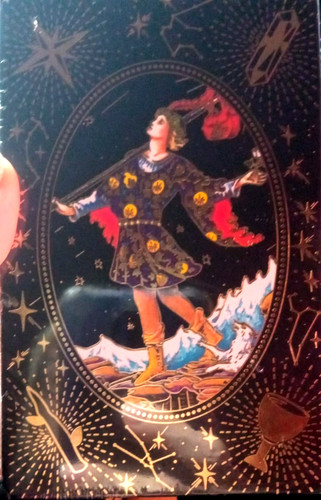 Gold foil tarot - gold, tarot.