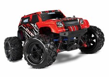 TRAXXAS TETON Rosso Automodello Elettrico 4x4 1/18 MONSTER TRUCK TXX 76054-1