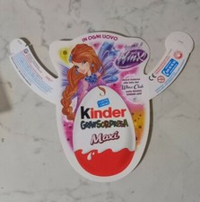 Pah Collarino WINX Kinder Gransorpresa maxi Pasqua 2019