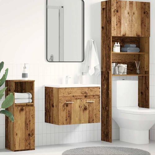 Mobile lavabo bagno legno - lavabo,