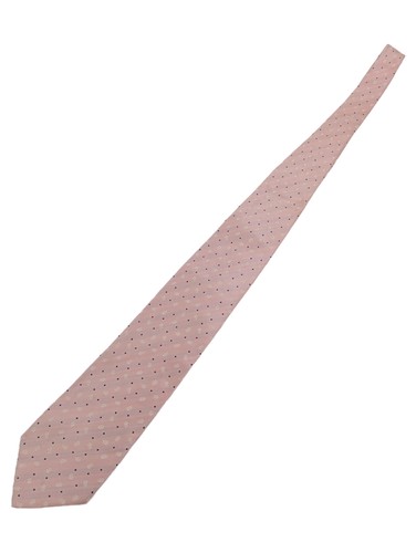 Cravatta uomo rosa seta pois - uomo,