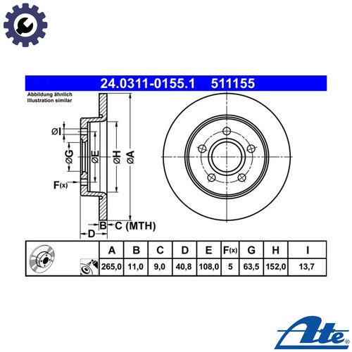 Dischi freno 0311 - 2,