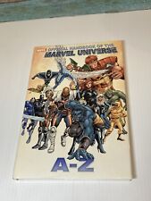 Manuale Ufficiale dell'Universo Marvel dalla A alla Z, Vol 1 - BUONO