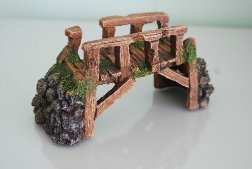 Acquario dettagliato legno - acquario,
