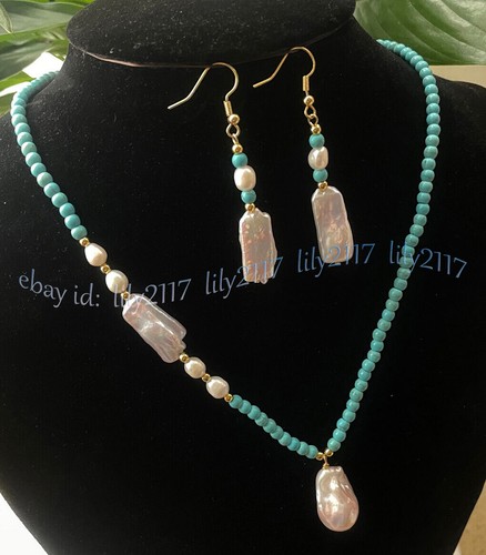 Set orecchini collana pendenti