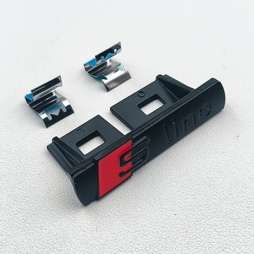 Logo line calandre noir mat - noir,