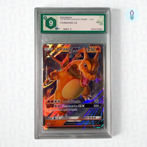 Pokemon graad charizard gx - pokemon,