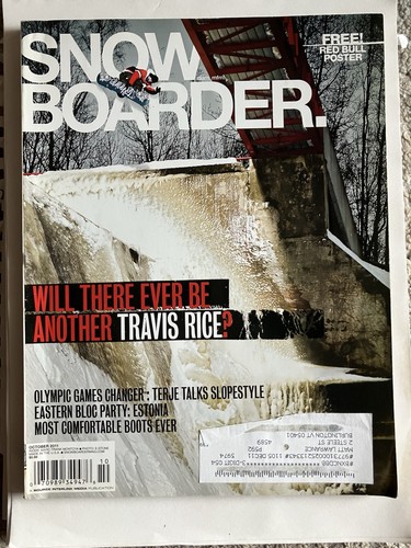 Snowboarder magazine october - snowboarder,