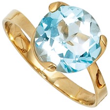 Anello Donna Topazio Blu