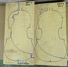 #MAP10 Acero violino viola retro vecchio tono stagionato legno 14 anni 2007