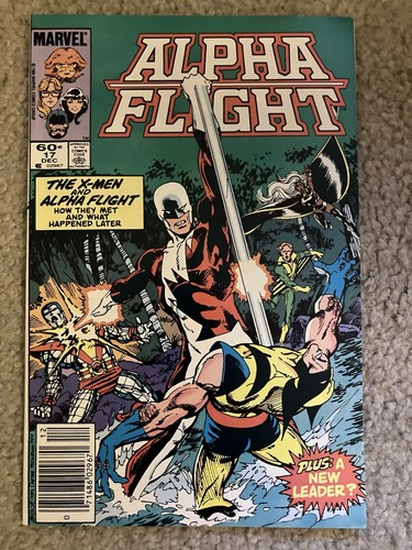 Alpha flight marvel 1984 - marvel,