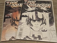 Star Wars Poe Dameron # 1 Store Variants X 2 (2016)