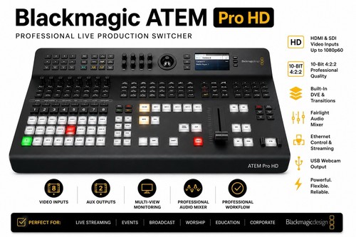 Blackmagic atem television - blackmagic,