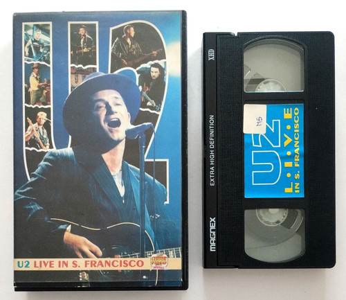 Vhs live san francisco - u2,